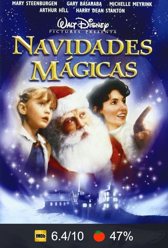 Cartel de Navidades mágicas