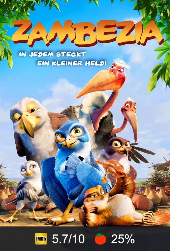 Poster von Zambezia - In jedem steckt ein kleiner Held!