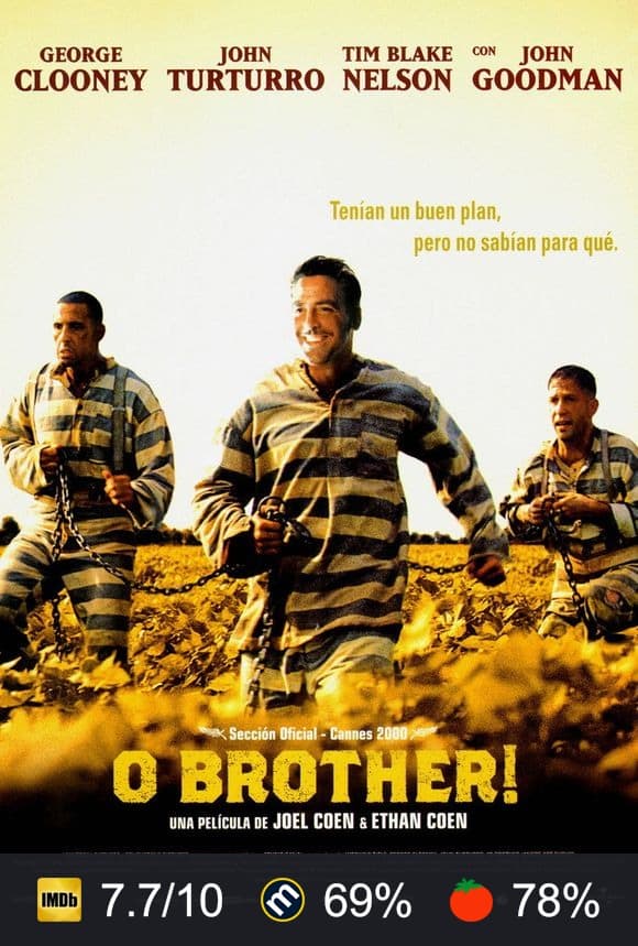 Cartel de O Brother!