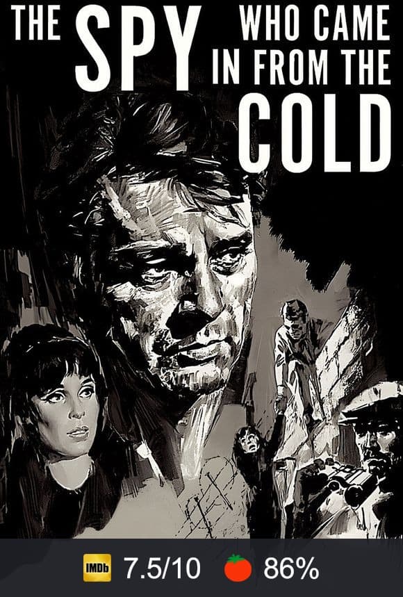The Spy Who Came In from the Cold poster