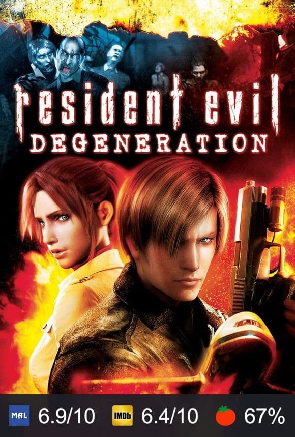 Resident Evil: Degeneration poster