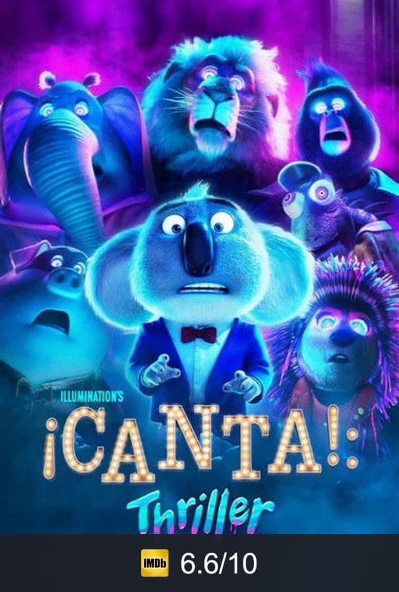 Cartel de ¡Canta!: Thriller
