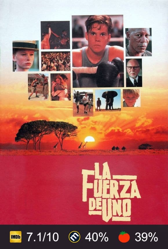 Cartel de La fuerza de uno