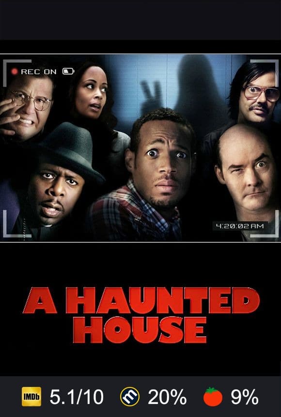 A Haunted House poster