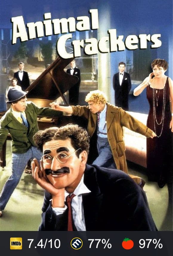 Animal Crackers poster