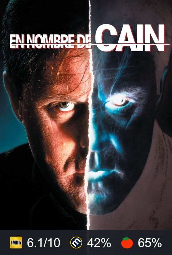 Cartel de En nombre de Caín