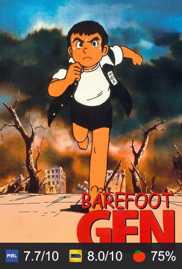 Poster von Barfuß durch Hiroshima
