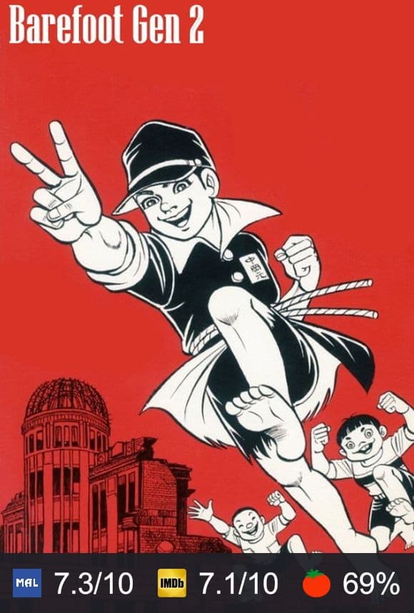 Poster von Barfuß durch Hiroshima 2