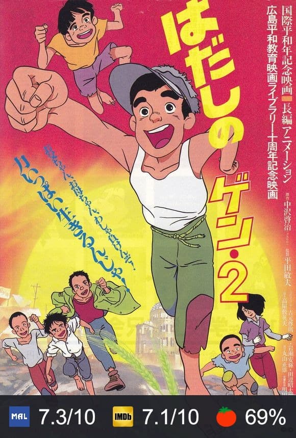 Poster von Barfuß durch Hiroshima 2
