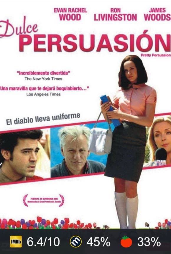 Cartel de Dulce persuasión