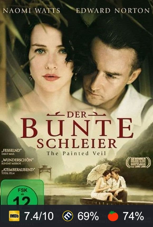 Poster von Der bunte Schleier