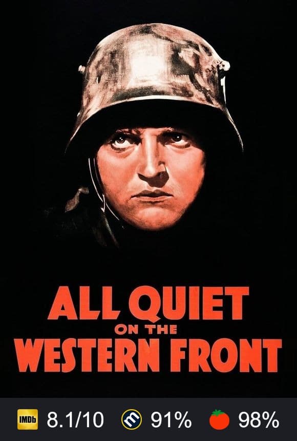 All Quiet on the Western Front poster