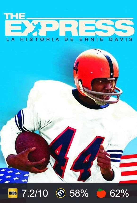 Cartel de The Express: La historia de Ernie Davis