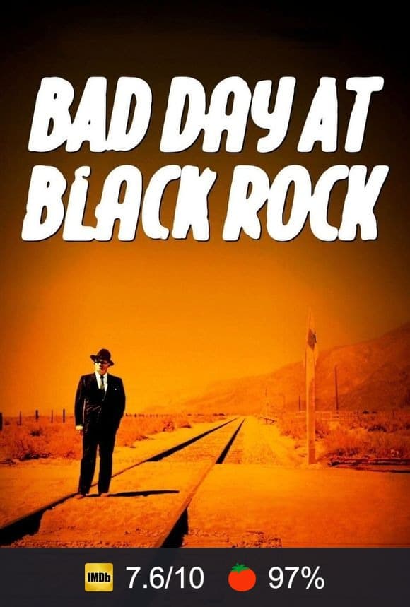 Bad Day at Black Rock poster