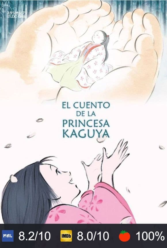 Cartel de El cuento de la princesa Kaguya