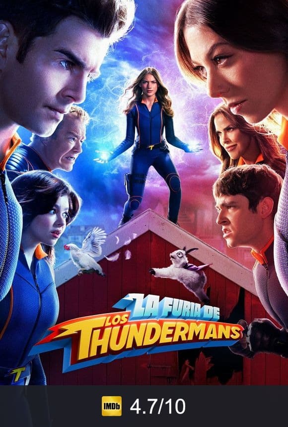 Cartel de Furia de los Thunderman