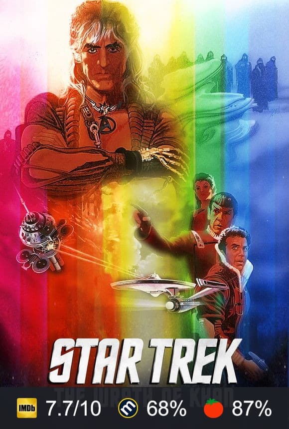 Star Trek II: The Wrath of Khan poster