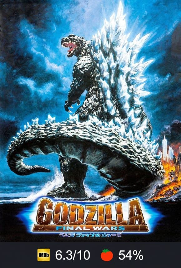 Poster von Godzilla: Final Wars