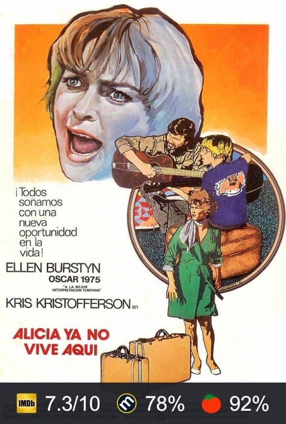 Cartel de Alicia ya no vive aquí