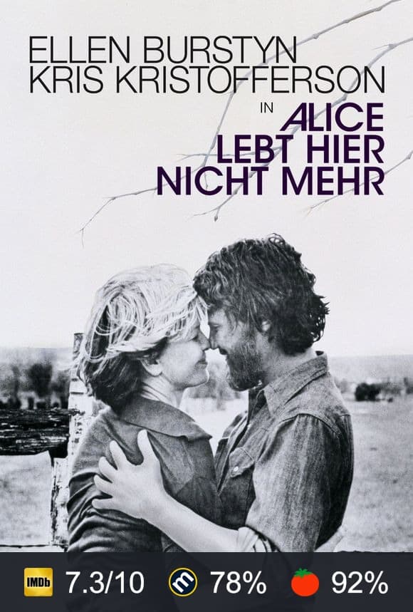 Poster von Alice lebt hier nicht mehr