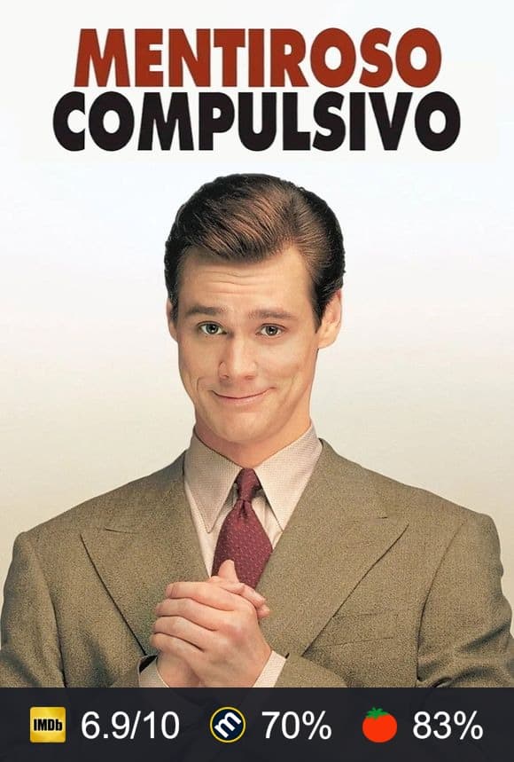 Cartel de Mentiroso compulsivo