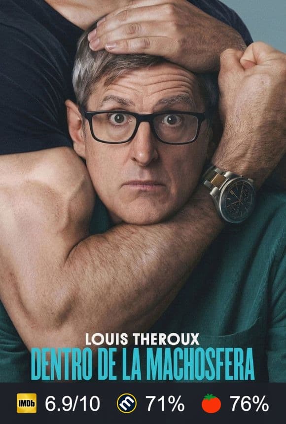 Cartel de Louis Theroux: Dentro de la machosfera