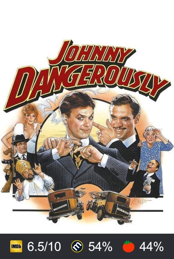 Johnny Dangerously poster