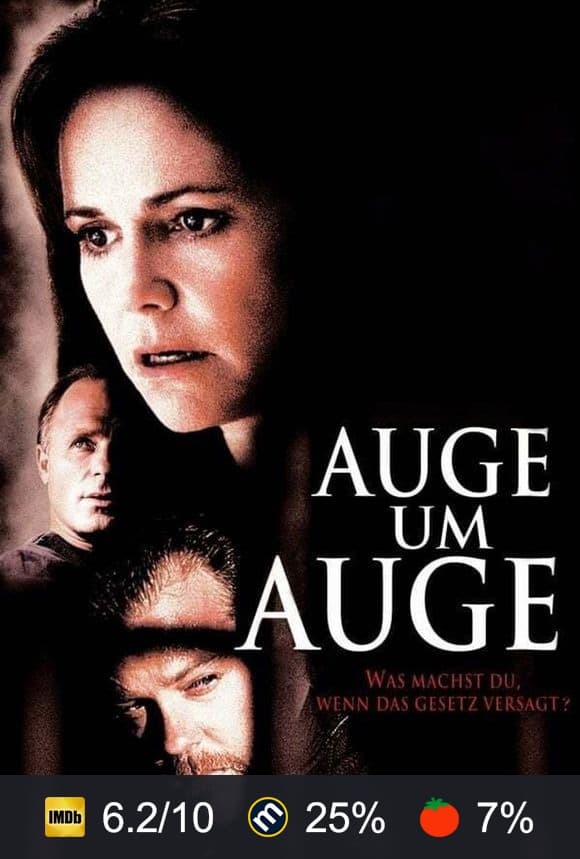 Poster von Auge um Auge