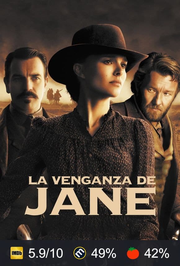 Cartel de La venganza de Jane