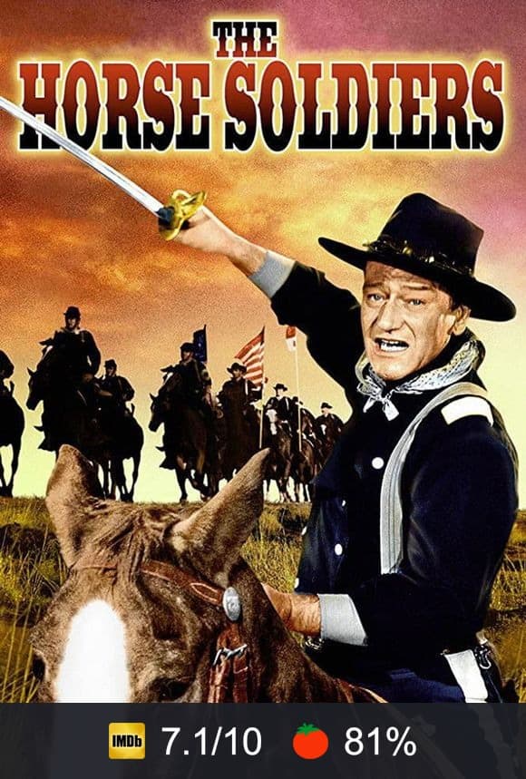 The Horse Soldiers poster