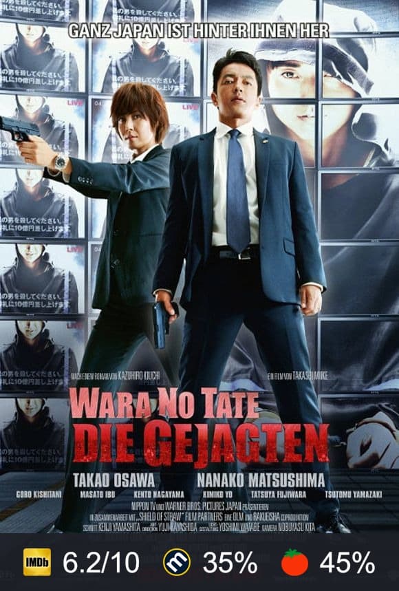 Poster von Wara no tate – Die Gejagten