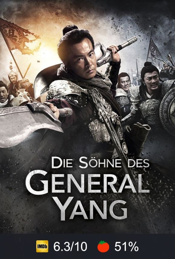 Poster von Die Söhne des Generals Yang