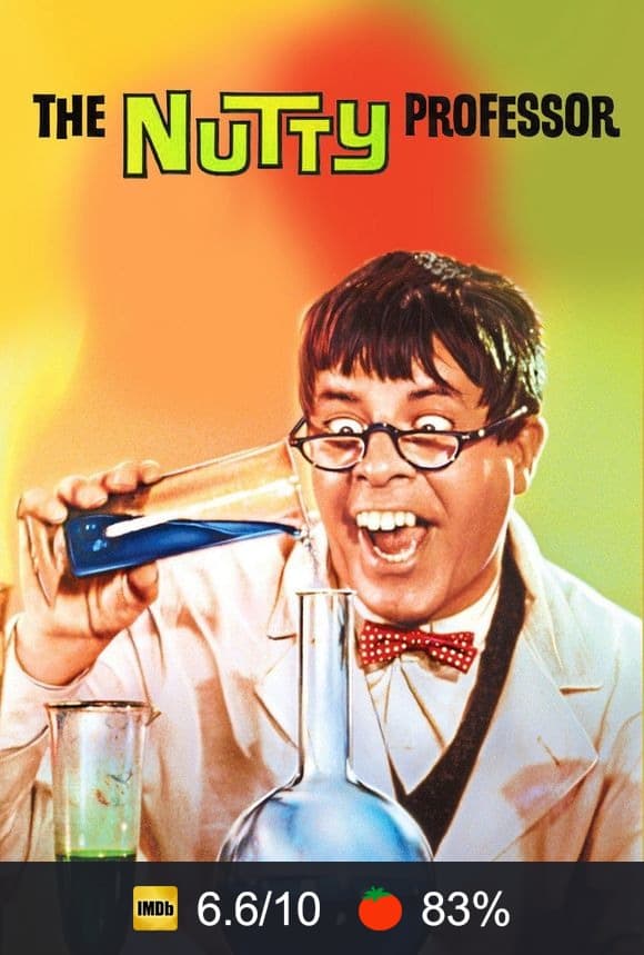 The Nutty Professor poster