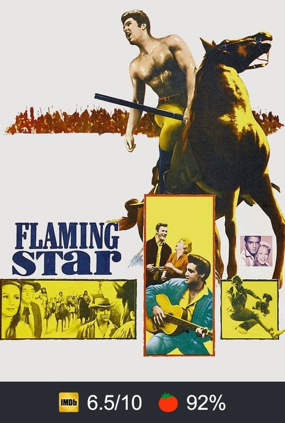 Flaming Star poster