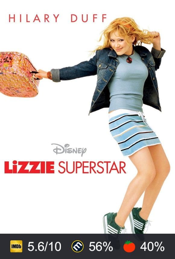 Cartel de Lizzie superstar