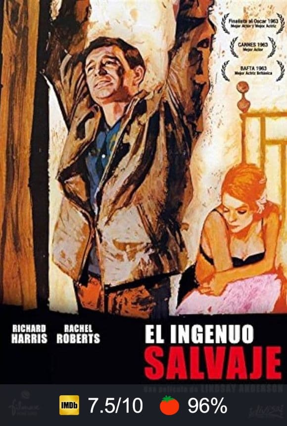 Cartel de El ingenuo salvaje