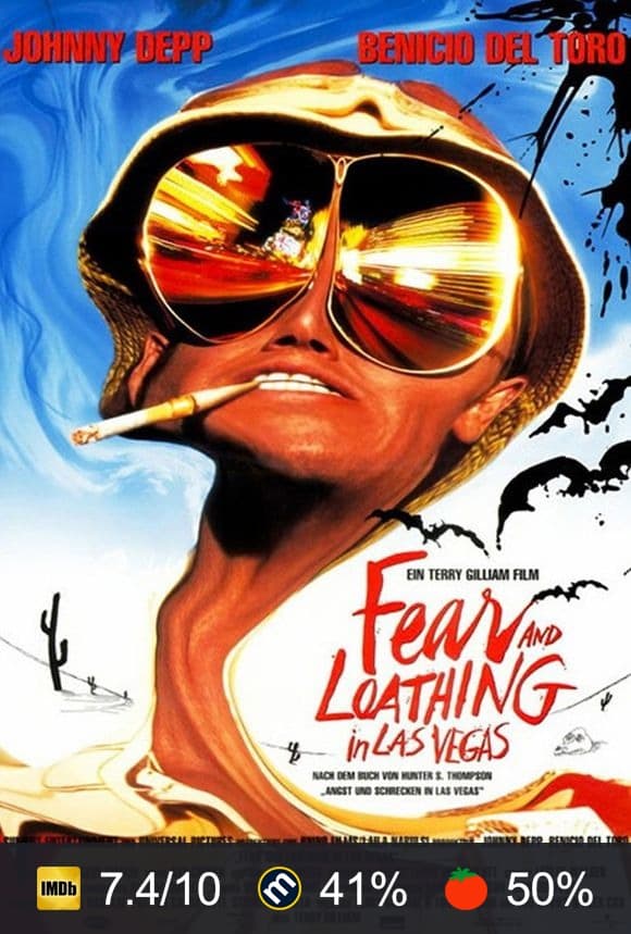 Poster von Fear and Loathing in Las Vegas