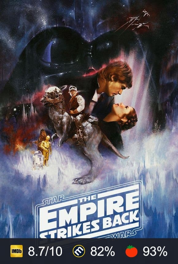 The Empire Strikes Back poster