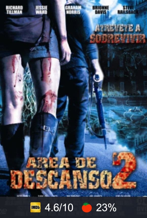 Cartel de Área de descanso 2: No mires atrás