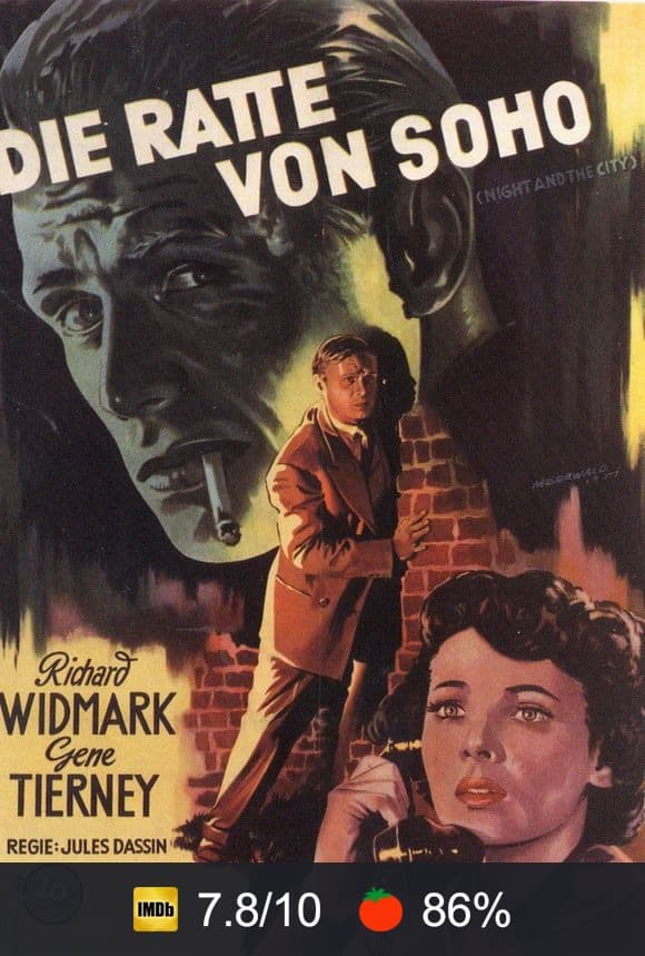 Poster von Die Ratte von Soho