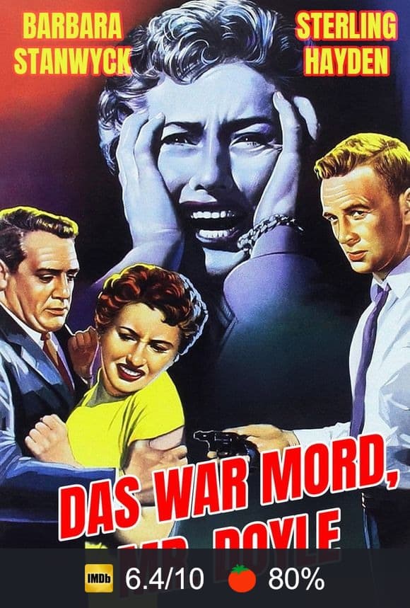 Poster von Das war Mord, Mr. Doyle