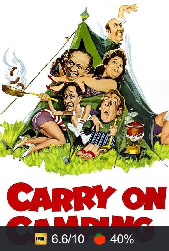Carry On Camping poster