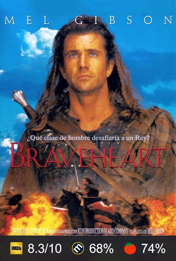 Cartel de Braveheart