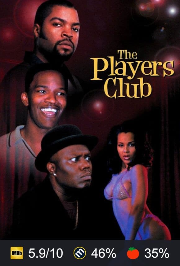 Cartel de El club de las strippers (The Players Club)