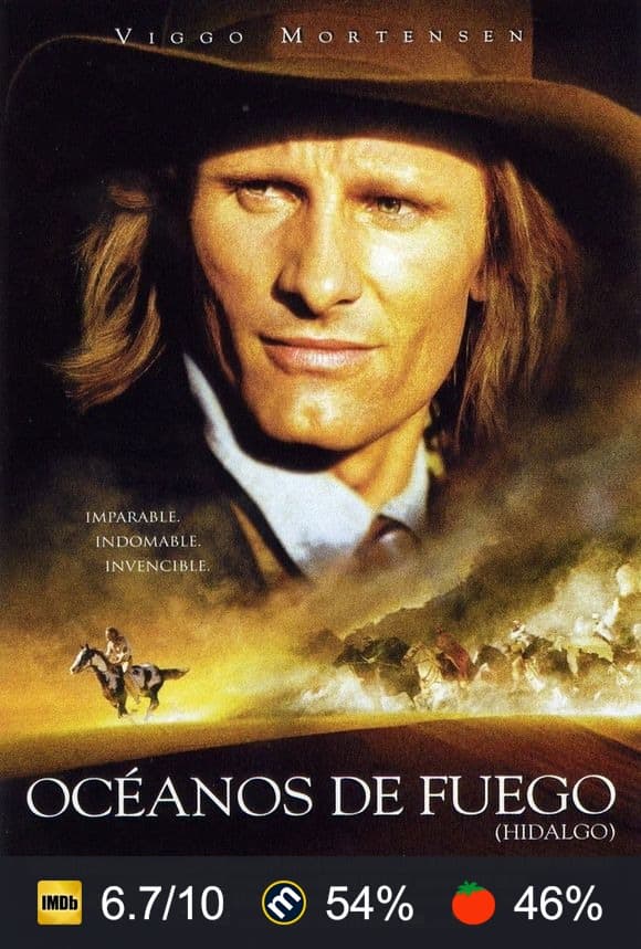 Cartel de Océanos de fuego (Hidalgo)