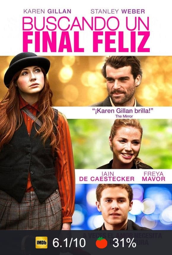 Cartel de Buscando un final feliz