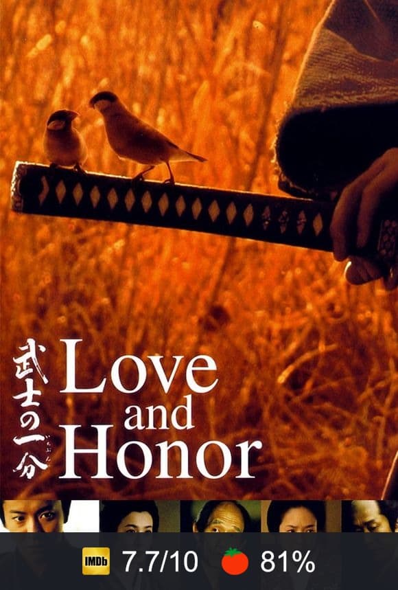 Love and Honor poster