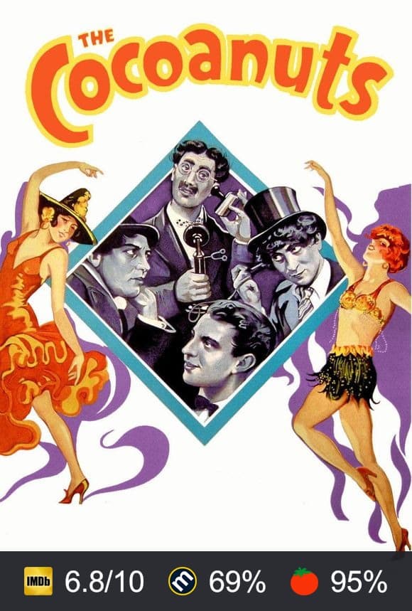 Poster von The Cocoanuts