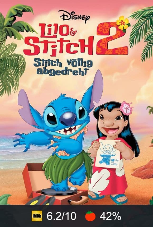 Poster von Lilo & Stitch 2 - Stitch völlig abgedreht