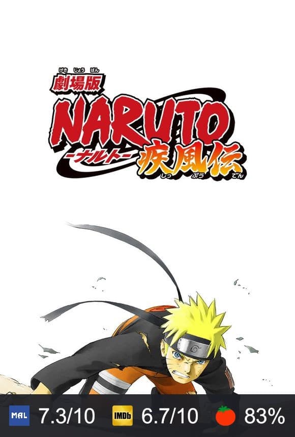 Poster von Naruto Shippuden - The Movie